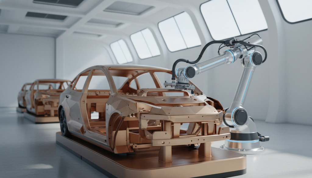 테슬라 언박스드 프로세스 자동차 모듈형 조립 방식과 생산 효율성