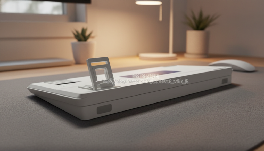 8000mAh 대용량 배터리와 3모드 무선 연결을 지원하는 고성능 기계식 키보드